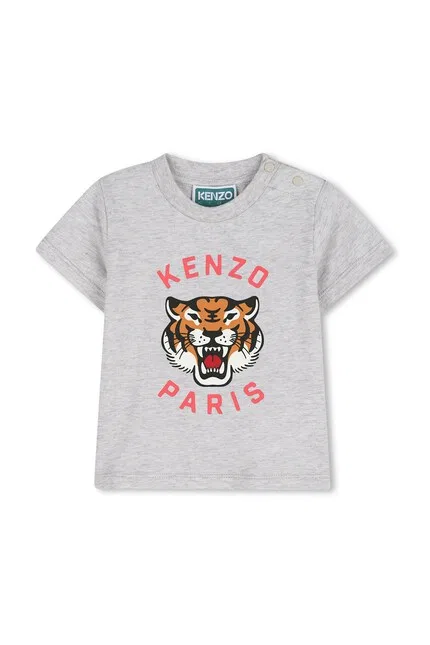 Комплект детский из эластичной ткани Kenzo Kids, серый — фото 3