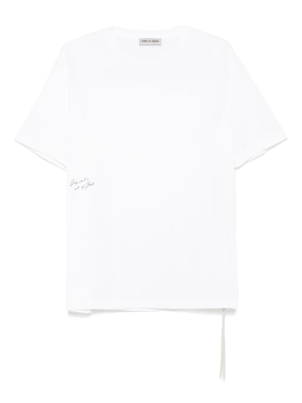 

STATE OF ORDER Big Pocket Футболка, белый