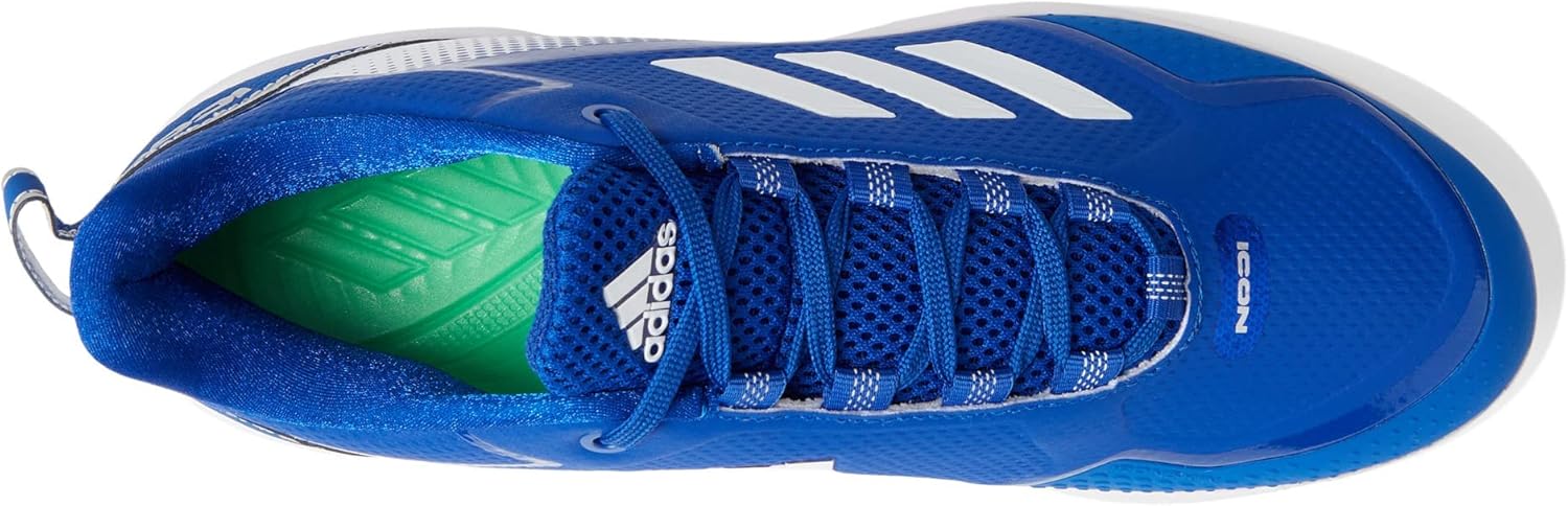 Мужские бейсбольные кроссовки Adidas Icon 7, белый/синий — фото 3