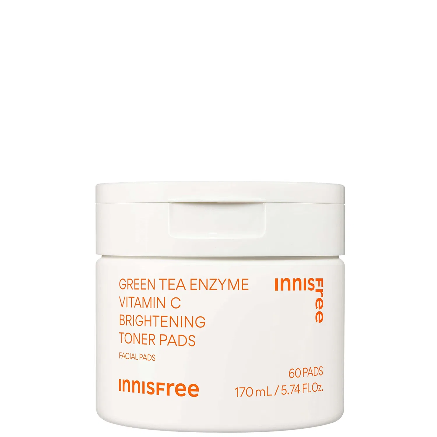 Тоник Innisfree — Осветляющие тонизирующие подушечки с экстрактом зеленого чая и витамином С
