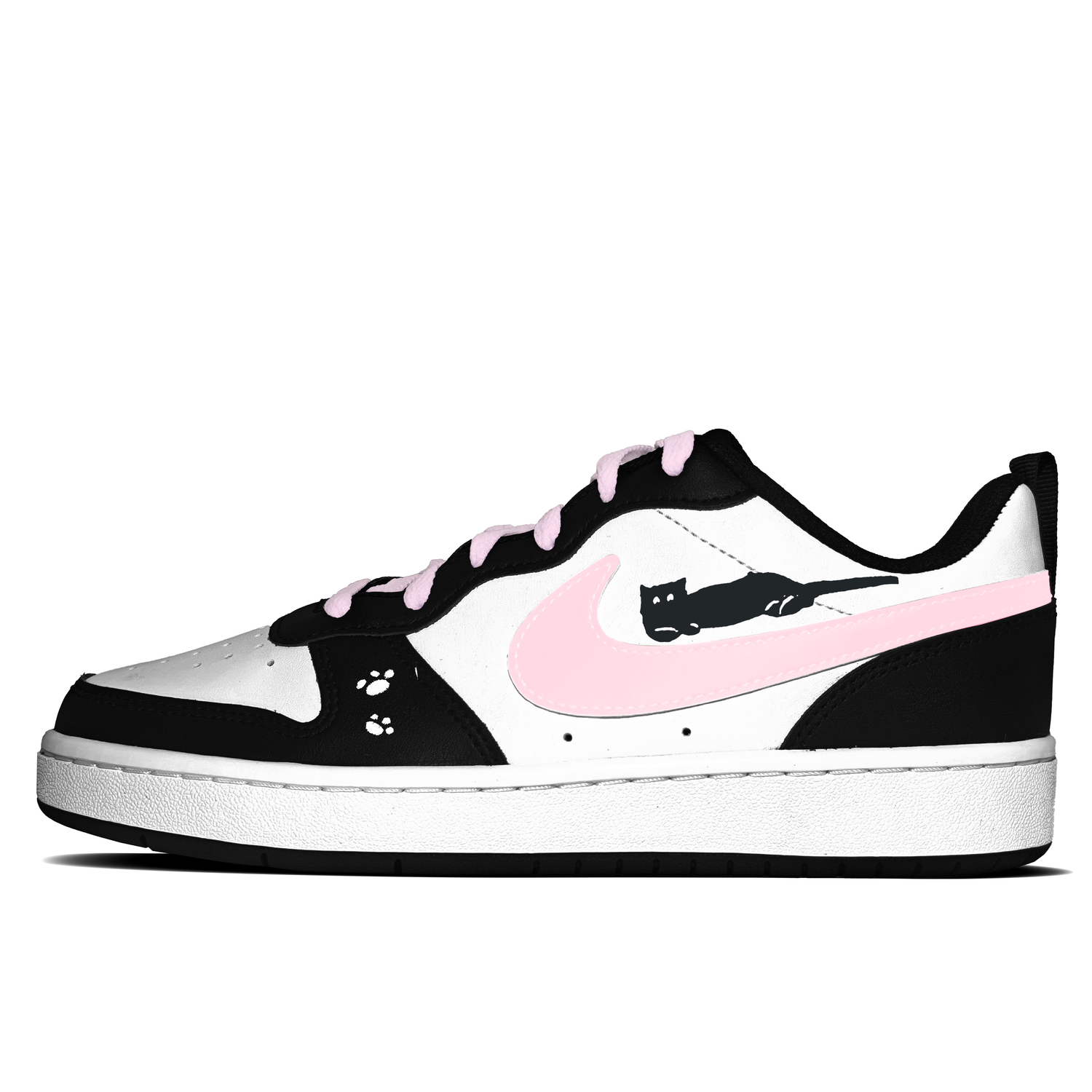 

Кроссовки для скейтбординга Court Borough Kana Abrasion Resistant Low top Kids' для подростков Nike, розовый