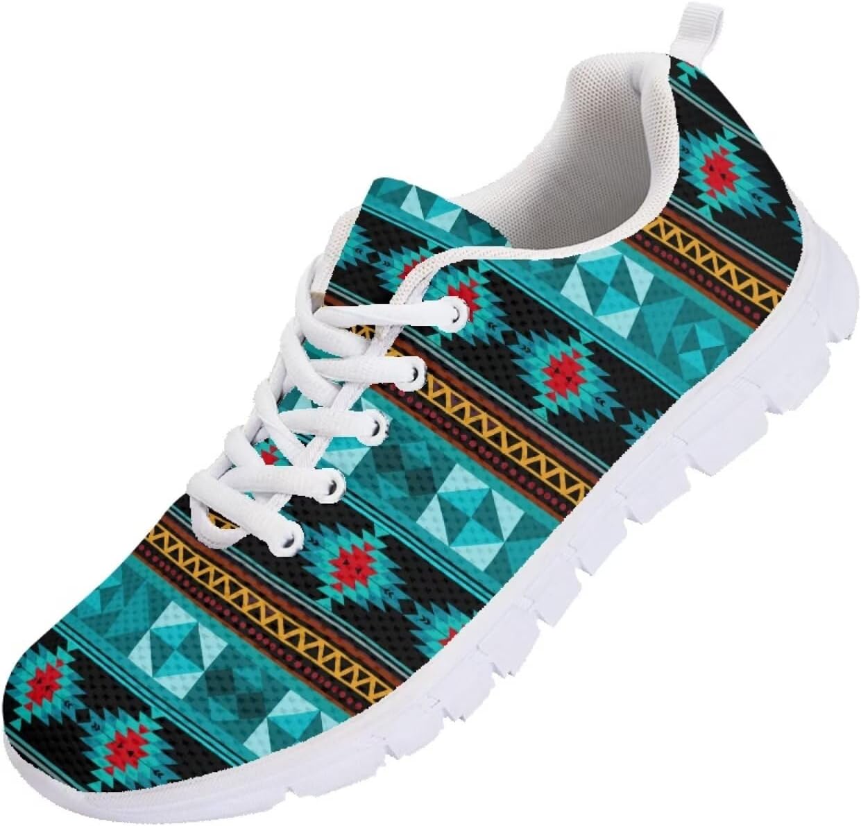 

Мужские кроссовки Funnydude Funny Print для бега, легкие, дышащие, с сеткой, удобные спортивные обувь, Aztec