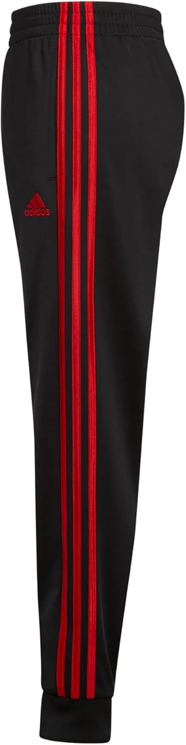 Детские спортивные штаны Adidas Iconic Tricot, Black Red Core — фото 2