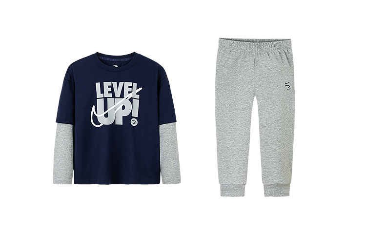 

Повседневная спортивная одежда 3Brand Rock Ridge для детей 3-7 лет Nike, серый