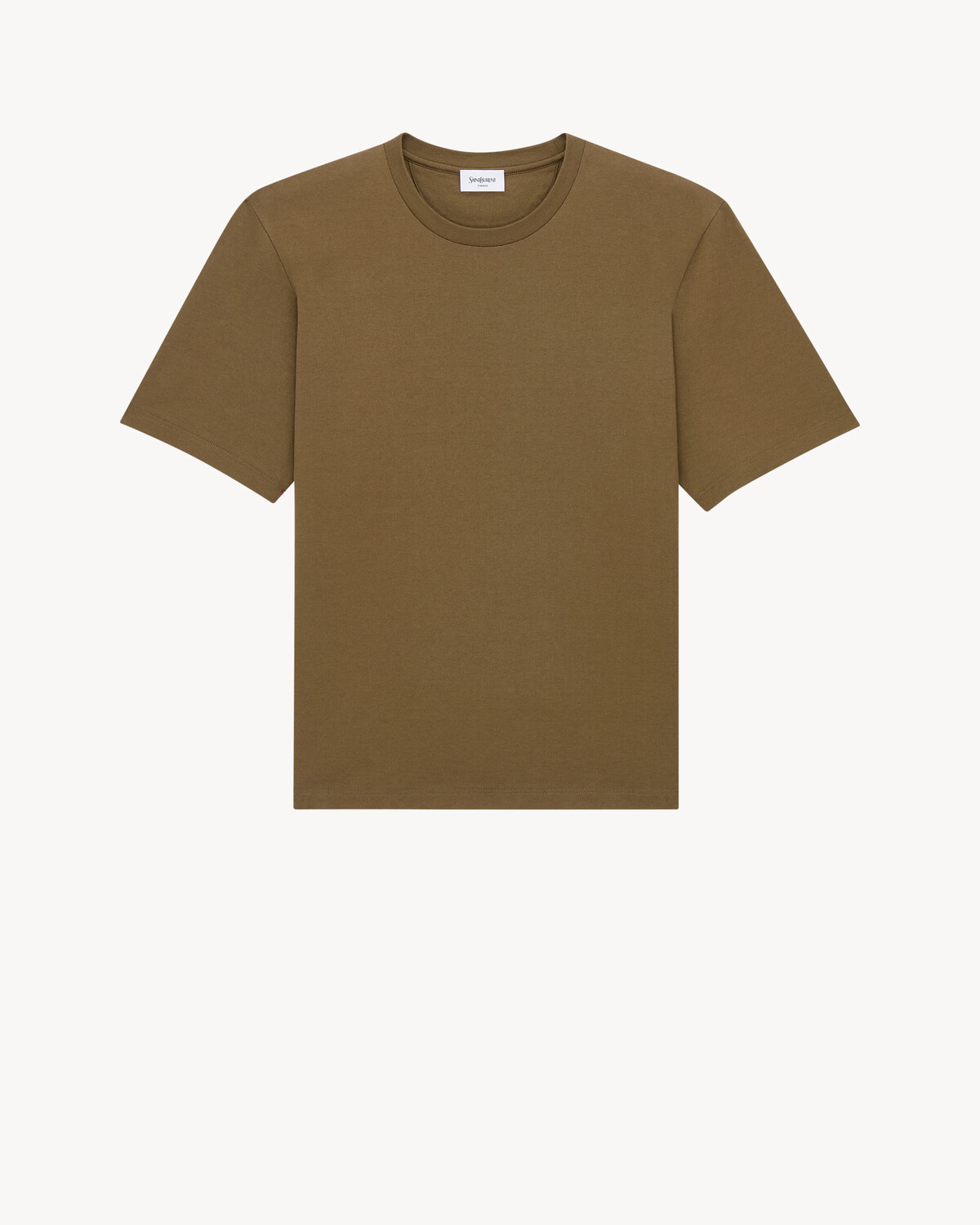 

Футболка с изображением полумесяца Saint Laurent, зеленый