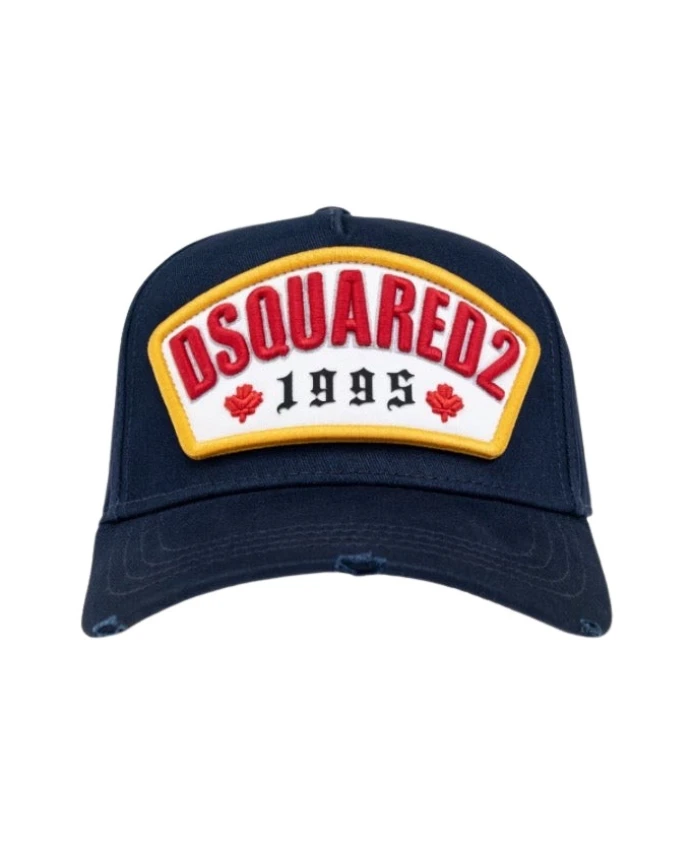 

Темно бейсболка Dsquared2, синий