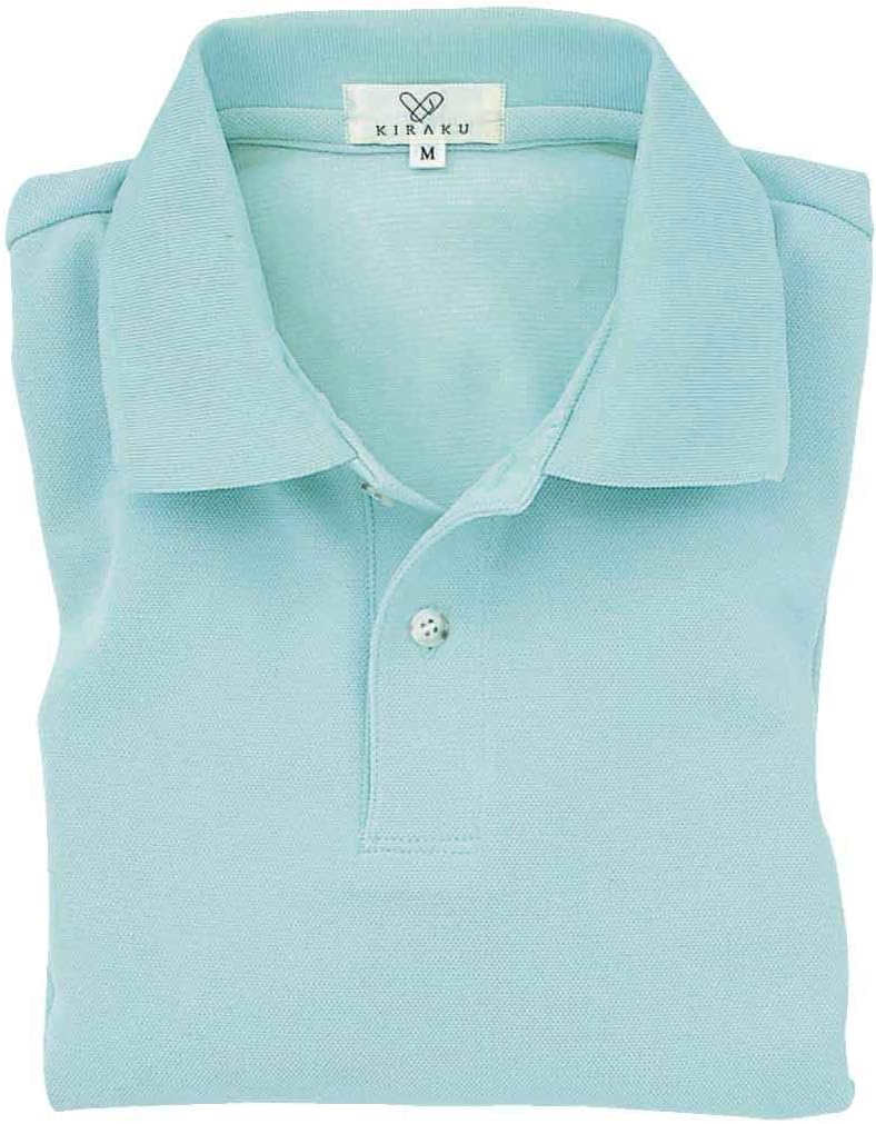 

Рубашка поло с длинным рукавом Tombow KIRAKU CR054 L Sax