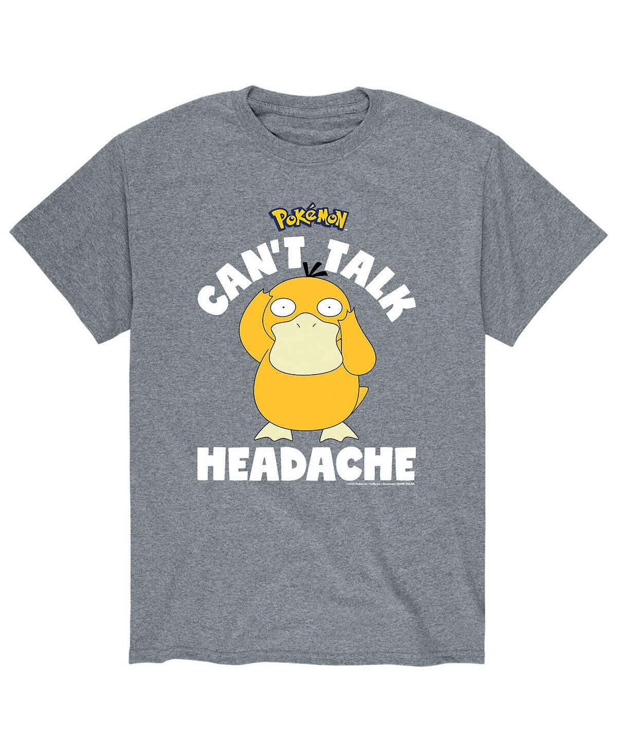 

Мужская футболка Pokemon Can’t Talk Headache AIRWAVES