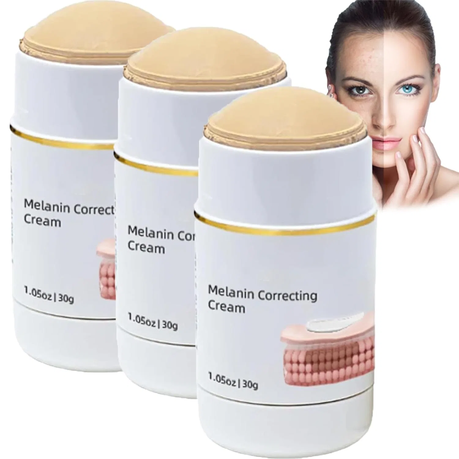 Набор из 3 кремов для коррекции меланина «Melanin Correcting Cream» Aicoyiu, 3 Pieces.