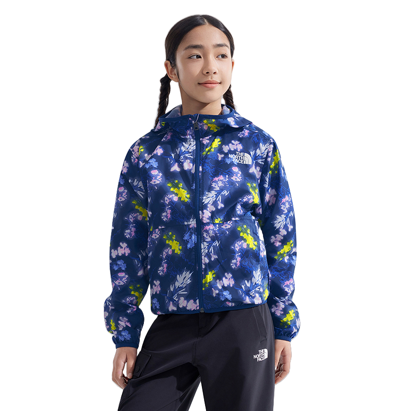 THE NORTH FACE Outdoor Wear SS25 Marine Blue Print для детей 3-7 лет — фото 3