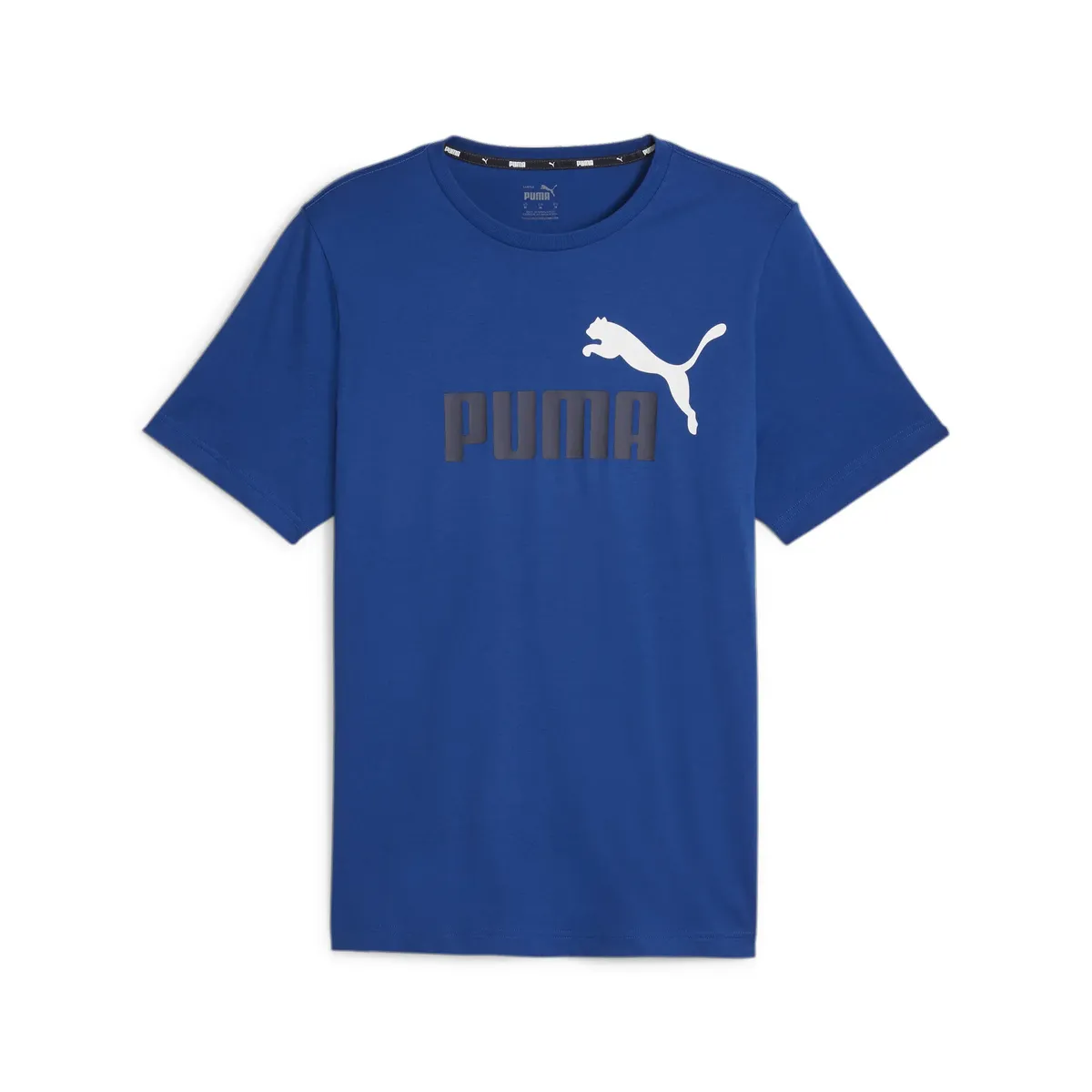 

ФУТБОЛКА PUMA "ESS+ 2 COL LOGO TEE", цвет Cobalt Glaze