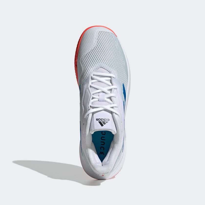Мужские теннисные кроссовки Adidas Courtjam Control, сине-белый — фото 3