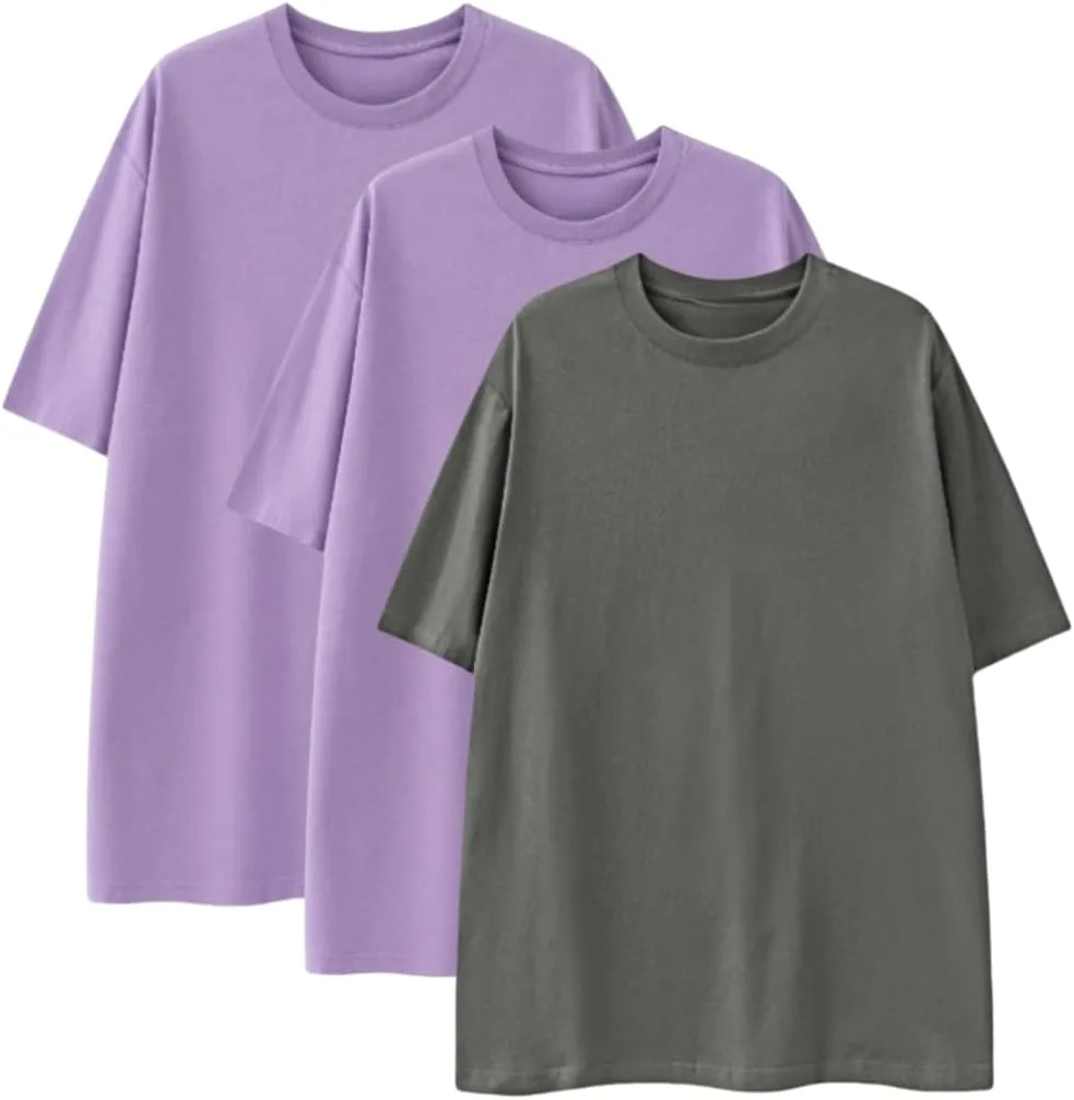

Футболки Oversized Unisex Cotton 3 шт youcai