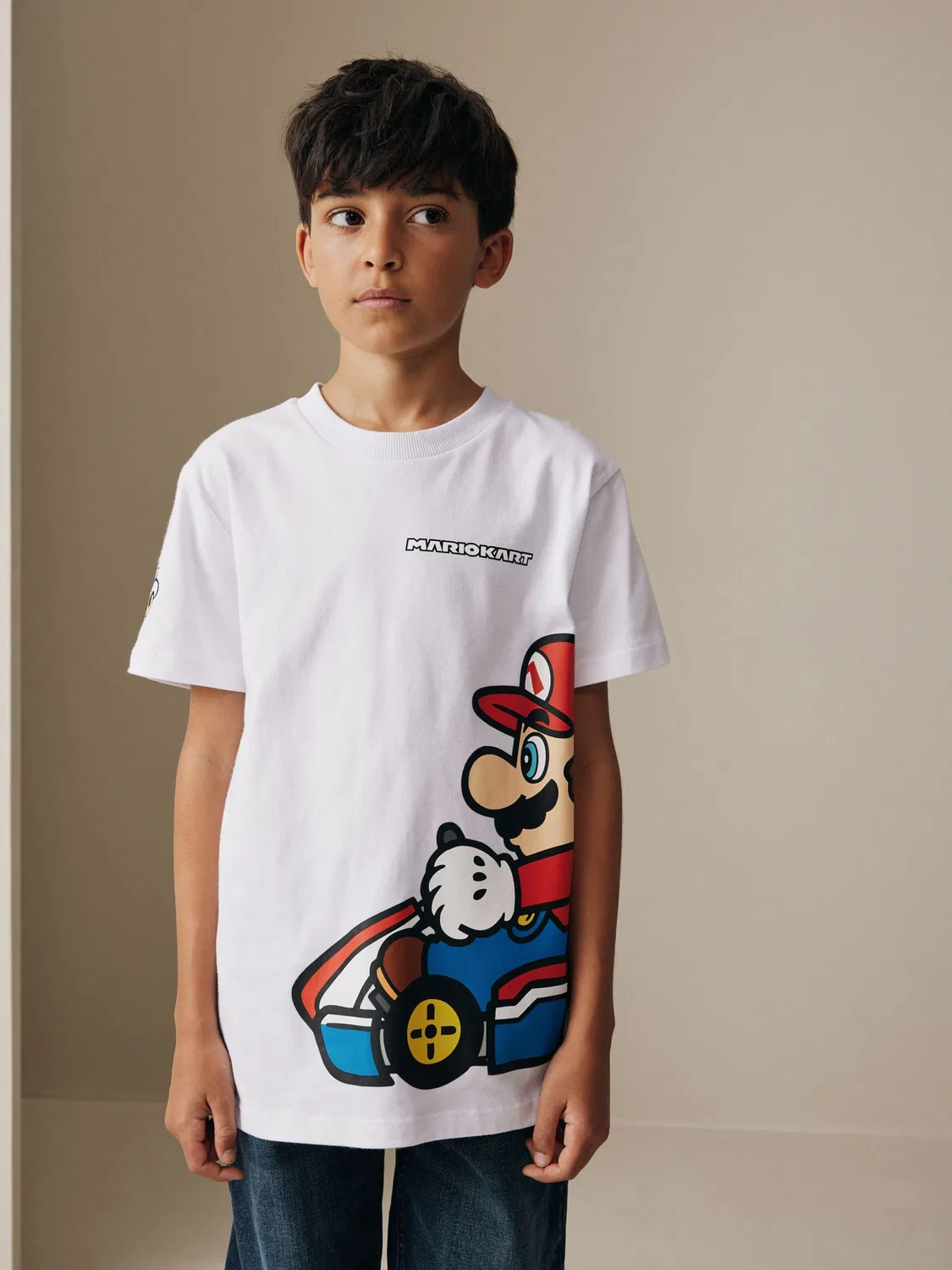 Футболка 'Mario' Next, White — фото 3