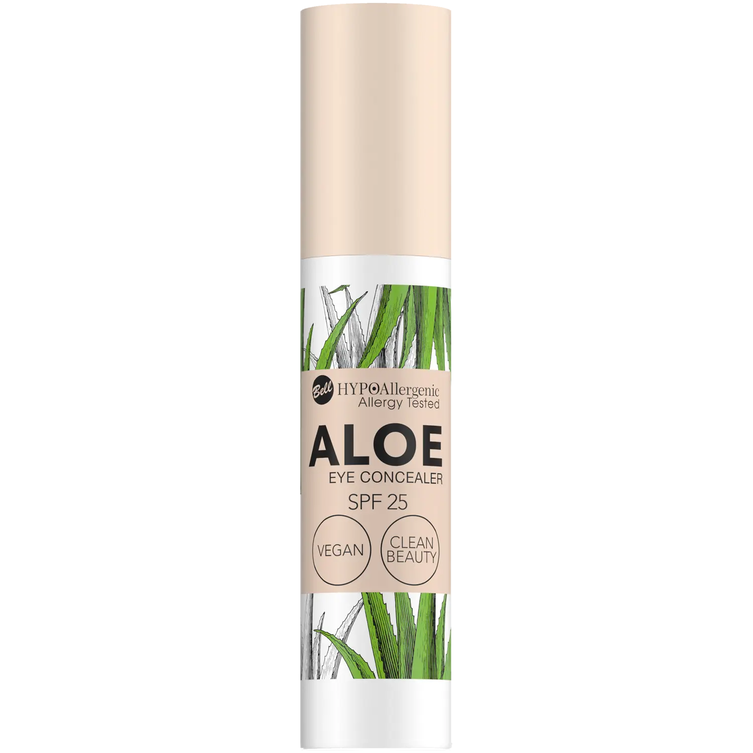 

Консилер для глаз spf25 Bell Hypoallergenic Aloe, 4,8 гр