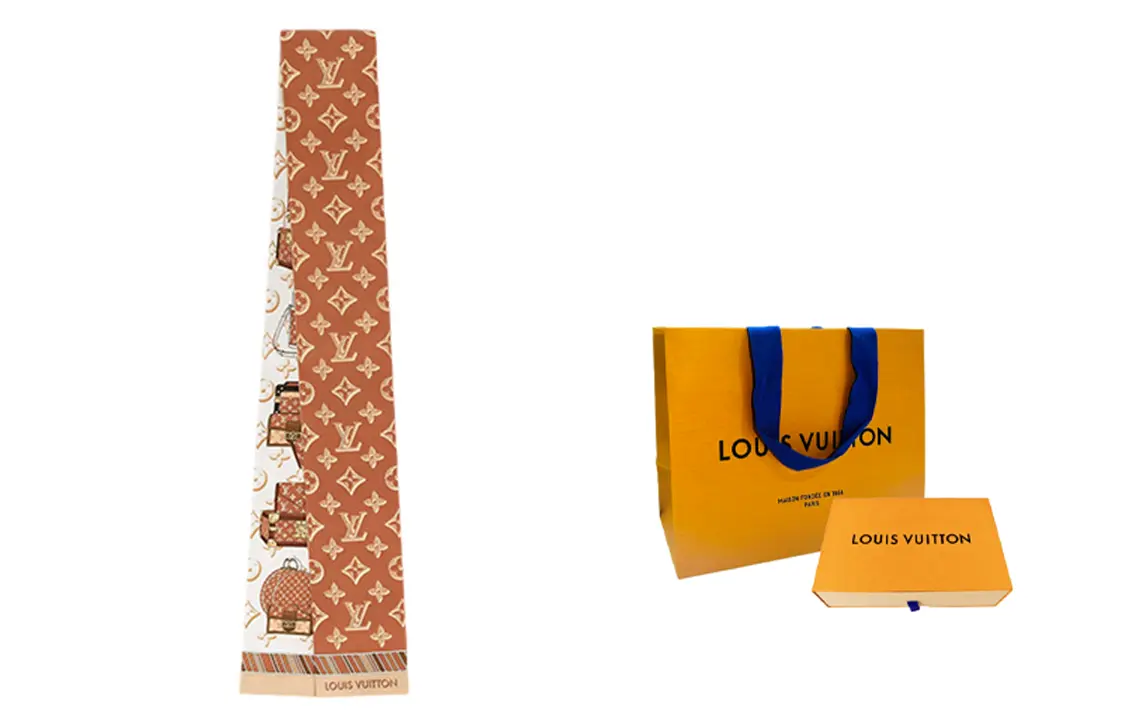 

LOUIS VUITTON Женский ободок для волос, В комплекте оригинальная сумка