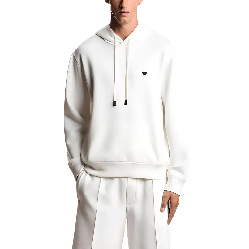 Мужская толстовка SS26 Emporio Armani, белый — фото 4