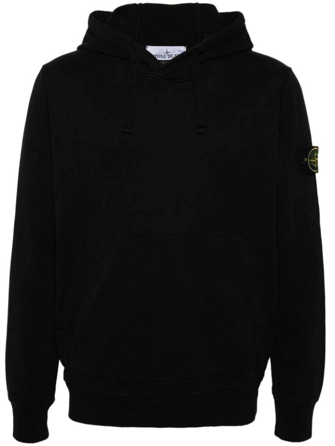 

Stone Island худи с нашивкой Compass, черный