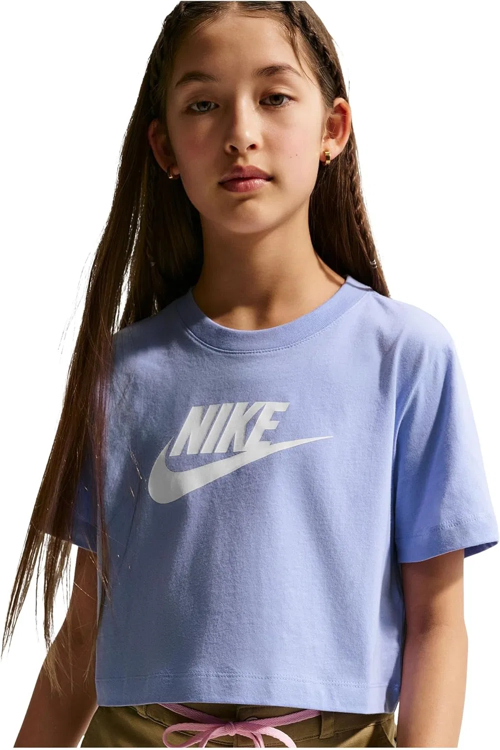 Футболка Nike Large Swoosh Logo, Light Thistle