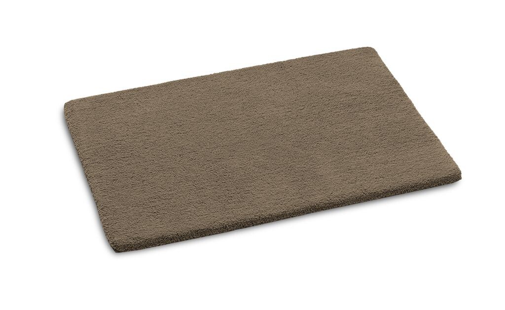 

Квадратный коврик для ванной Rhomtuft 60 x 90 см, цвет серо-коричневый