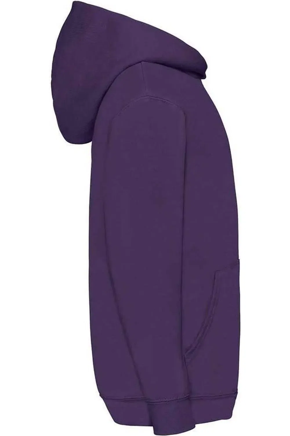 Худи детское хлопковое Fruit Of The Loom, фиолетовый — фото 3