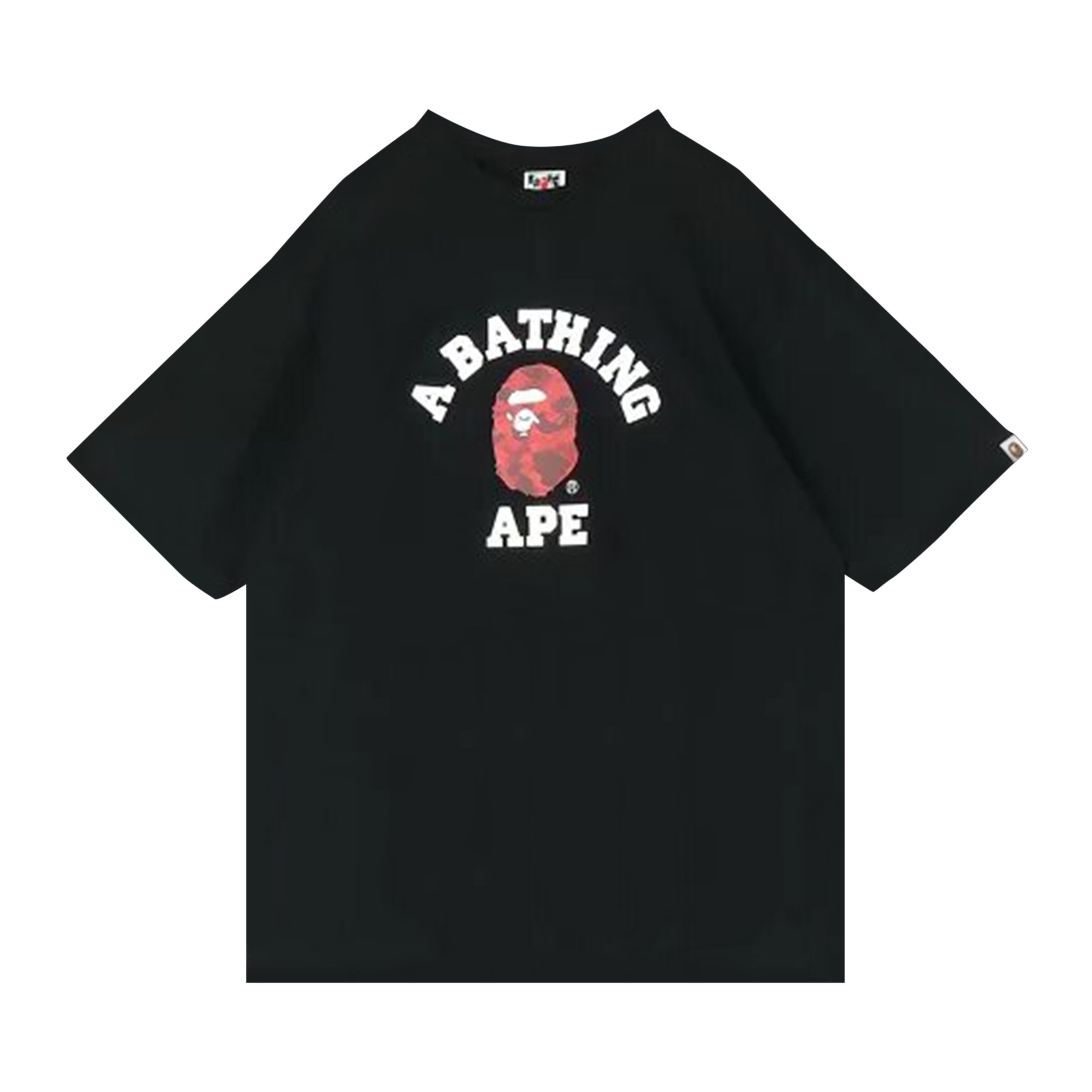 

Футболка BAPE Color Camo, Черный/Красный