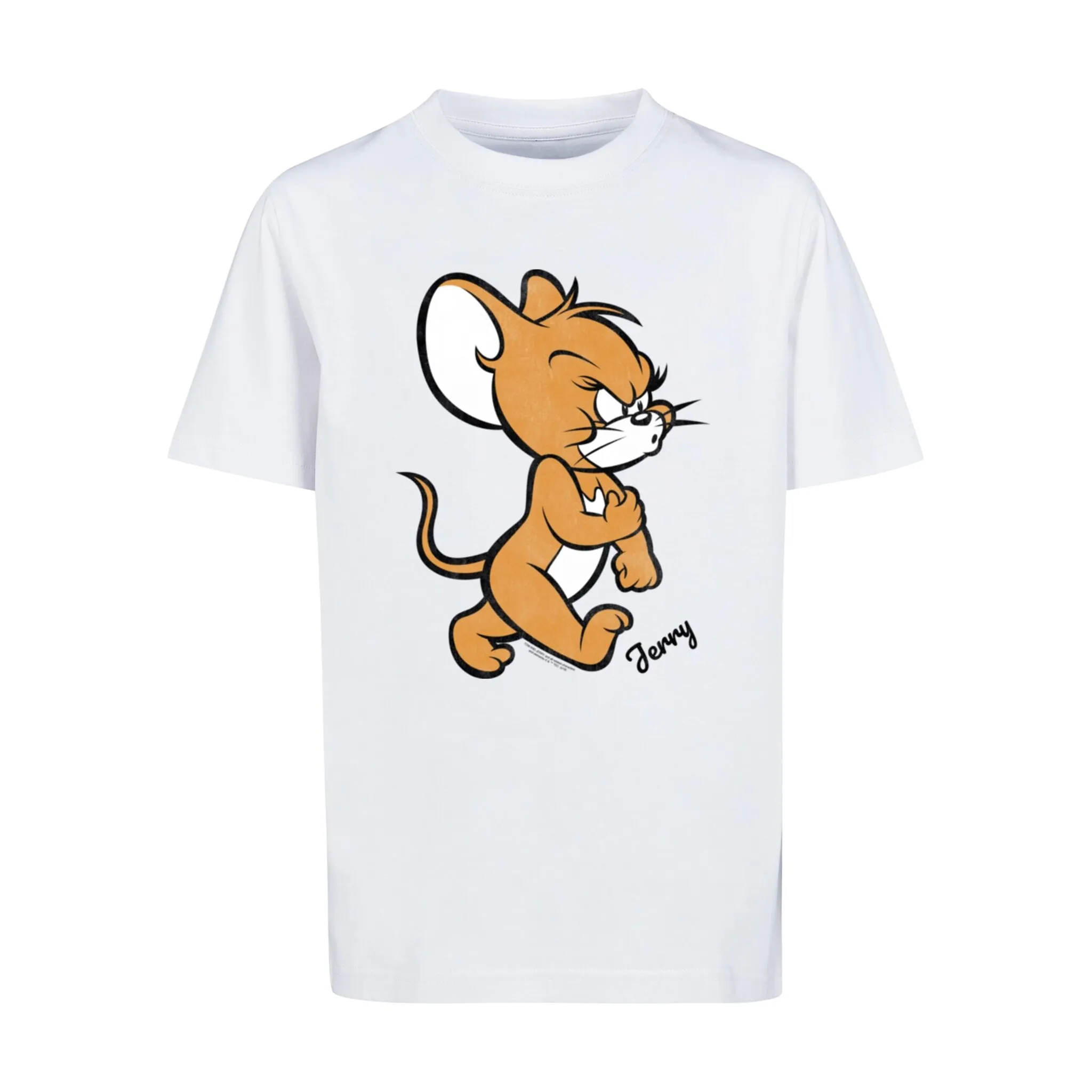 

Футболка Merchcode «Мужская детская футболка Merchcode Tom & Jerry - Angry Mouse Basic», белый