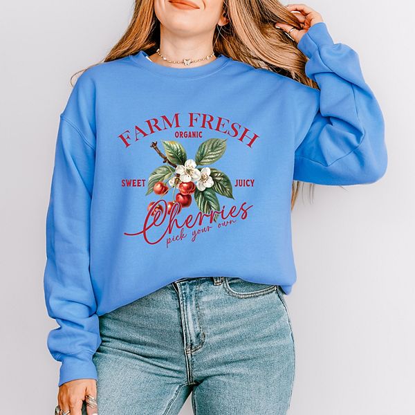 

Свитшот Farm fresh cherries Simply Sage Market, Carolina, Зеленый, Свитшот Farm fresh cherries Simply Sage Market, Carolina