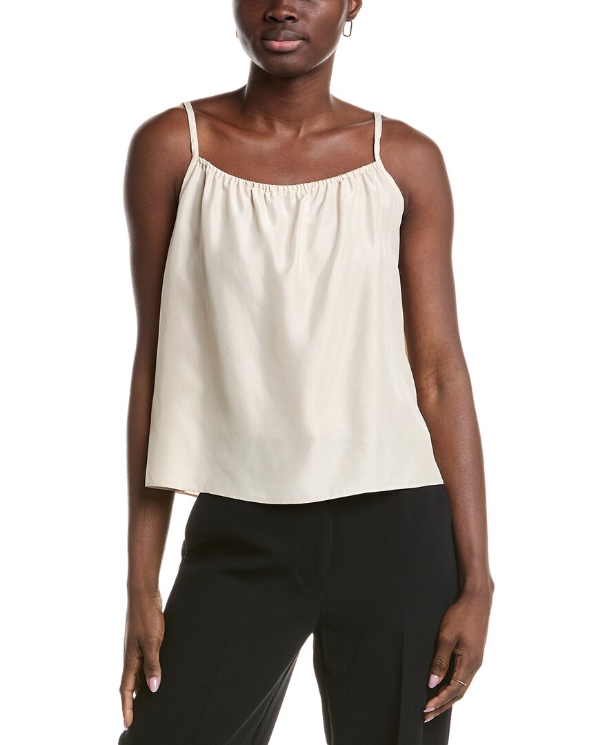 

Шелковая майка EILEEN FISHER, коричневый