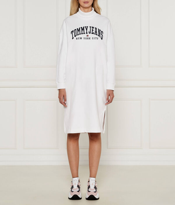 

Платье Tommy Jeans Varsity, белый