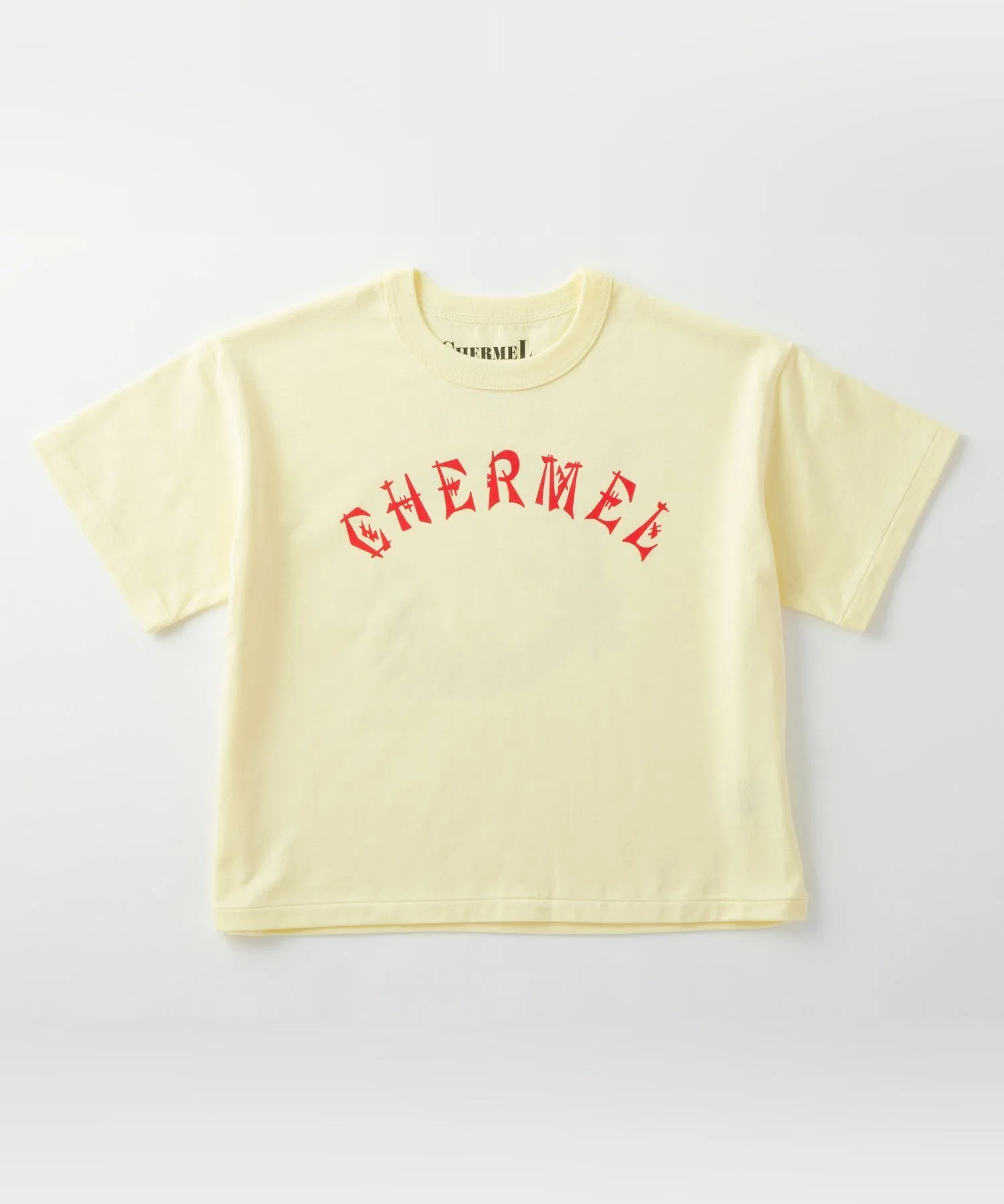 Детская футболка из хлопка CHERMEL DRAGON жёлтая