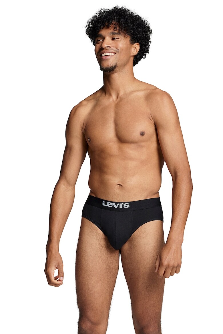 

Трусики с логотипом на талии - 2 пары Levi'S, черный