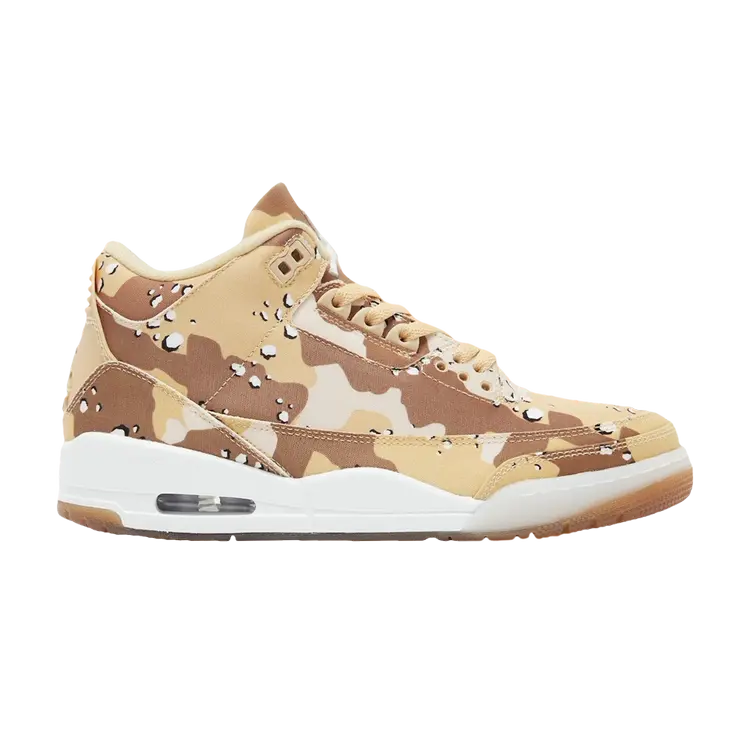 Кроссовки Air Jordan WNBA x Wmns Air Jordan 3 Retro, коричневый