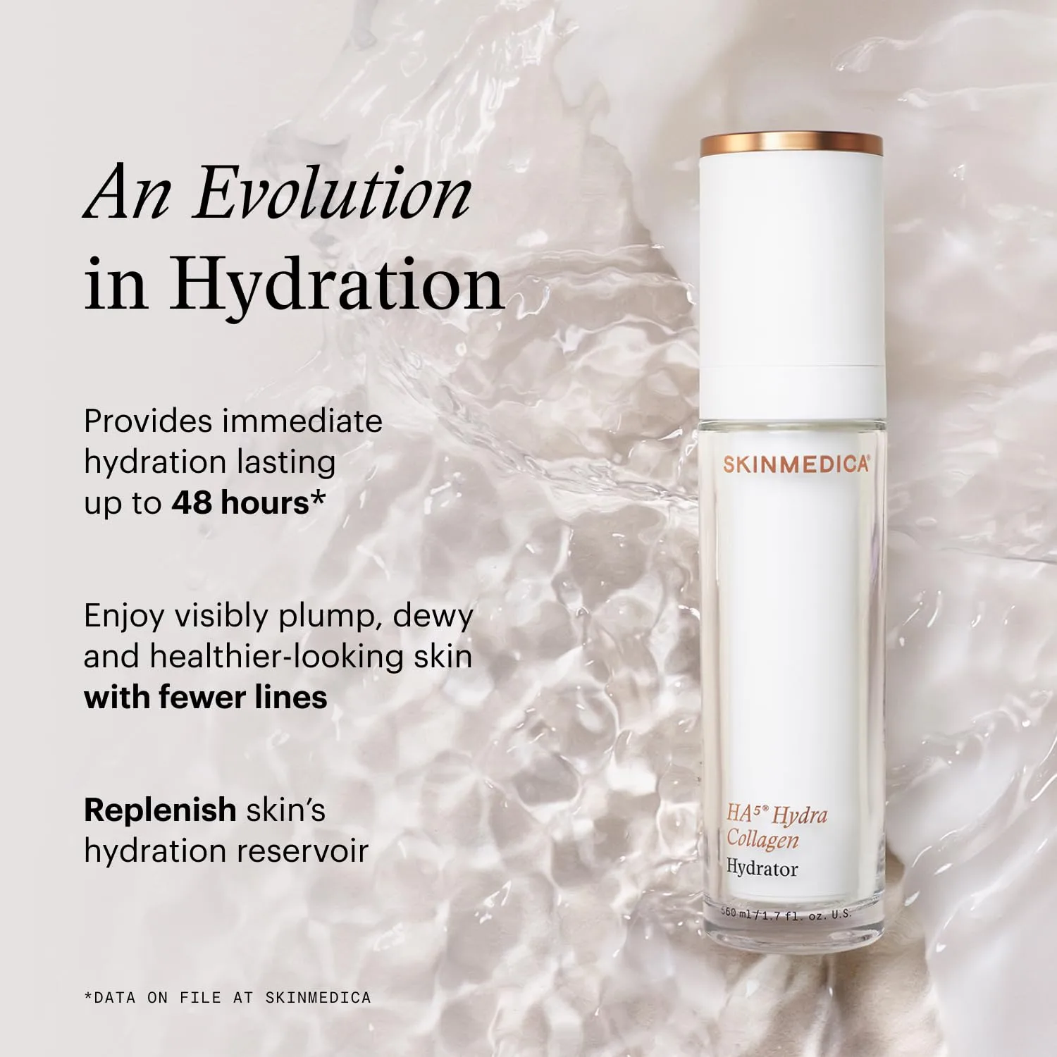 Сыворотка Skinmedica — HA5 Hydra Collagen Hydrator с веганским коллагеном (НОВАЯ УПАКОВКА), омолаживающий уход, 43 мл — фото 3