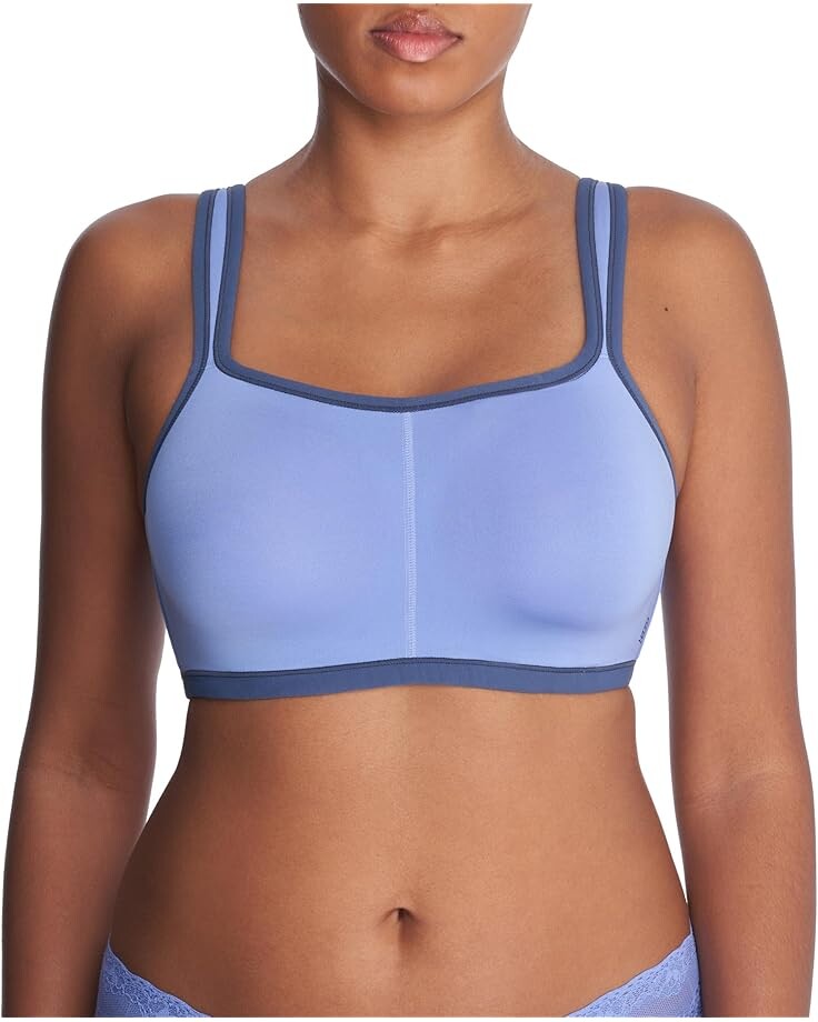 

Бюстгальтер Natori Natori Yogi Convertible Underwire Sports Bra 731050, цвет French Blue/Night Blue
