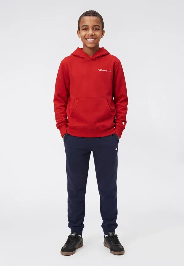 Толстовка с капюшоном Champion Hooded icons contrast hoodie, розовый меланж