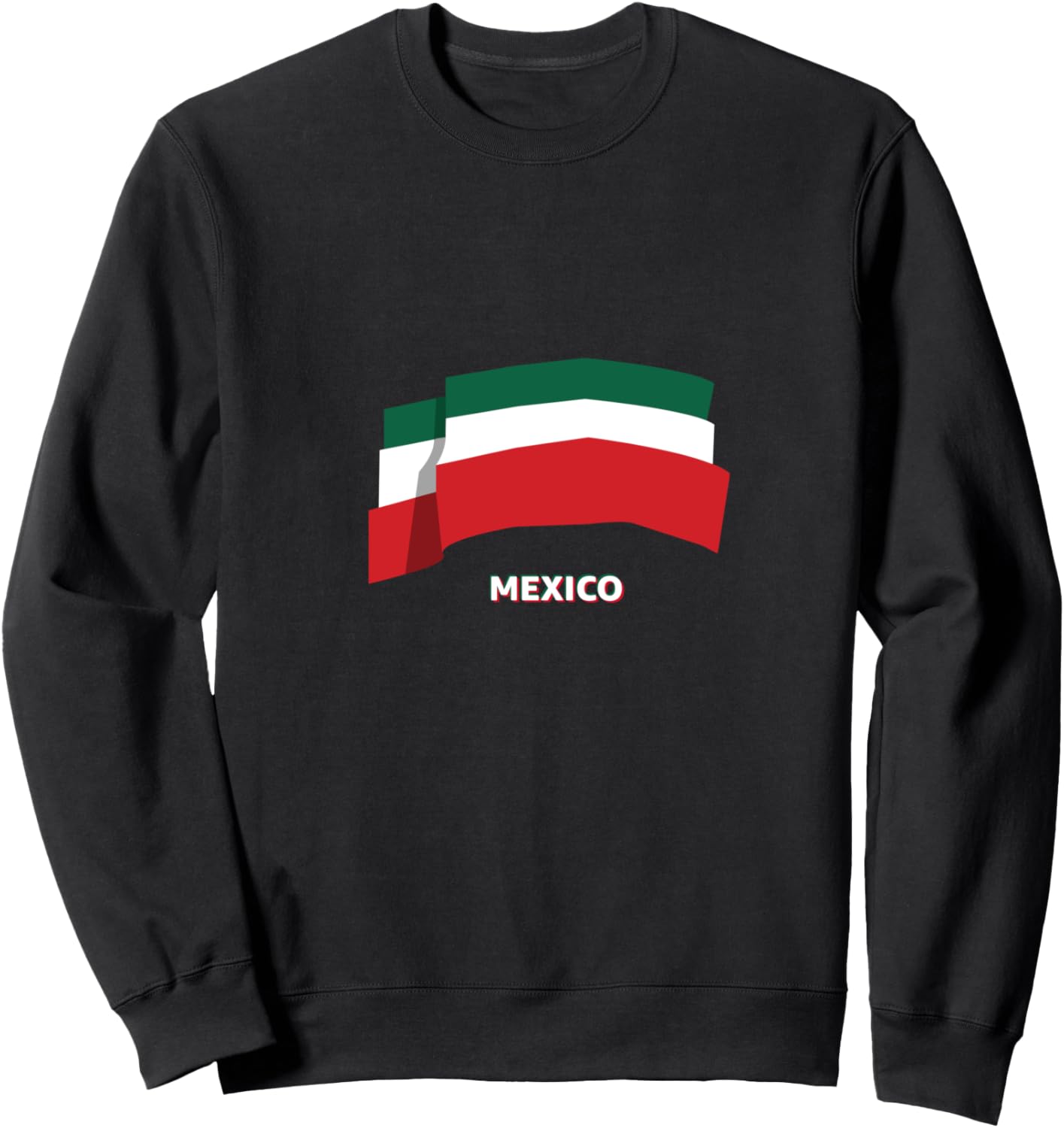 

Толстовка с флагом Мексики Mexico, черный