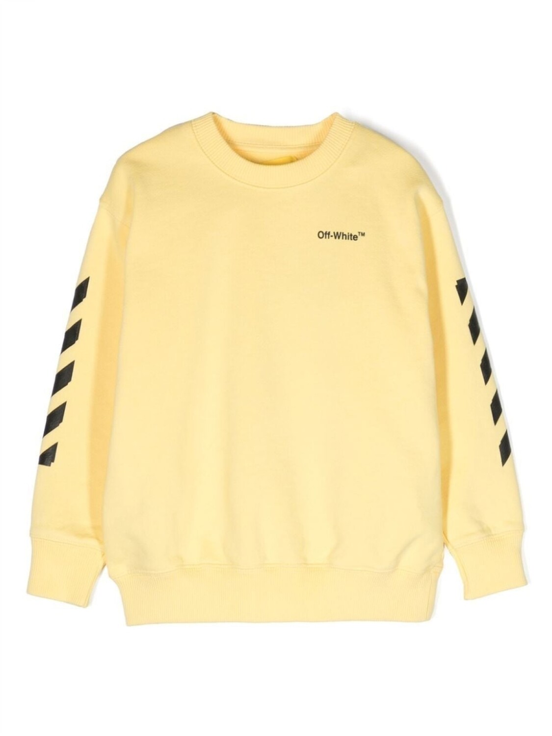 

Толстовка с логотипом Off-White Kids, желтый
