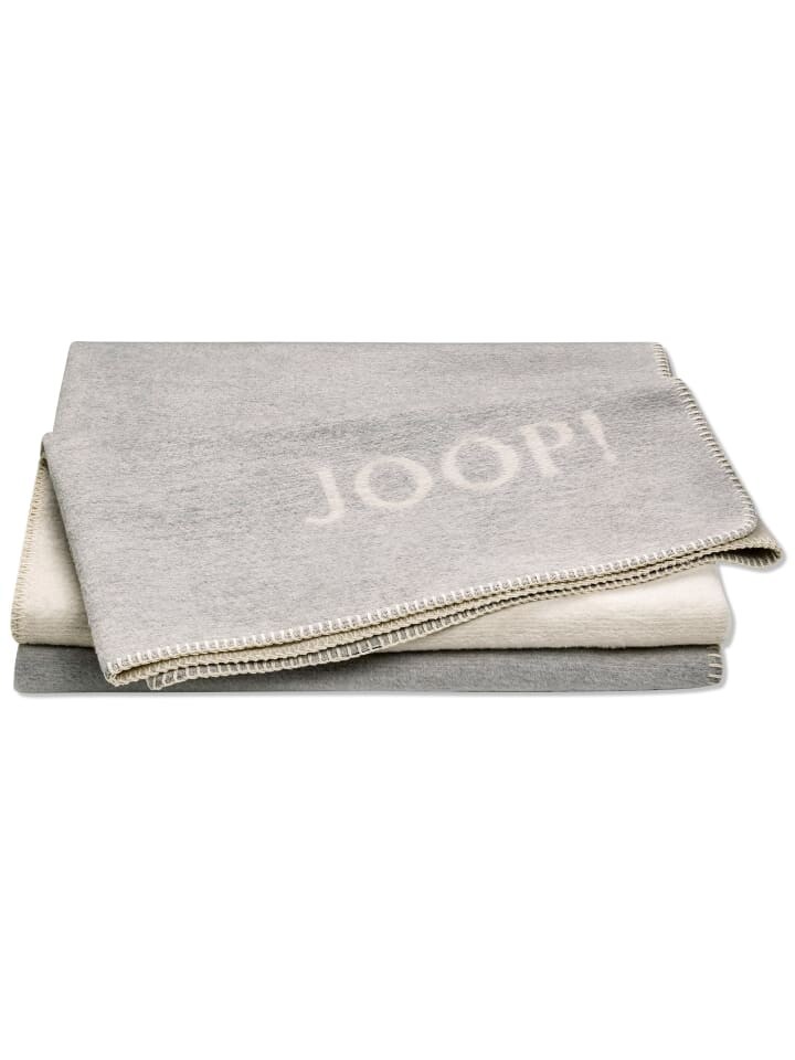

Одеяло JOOP! Wohn Melange Doubleface stein silber, цвет stein-silber