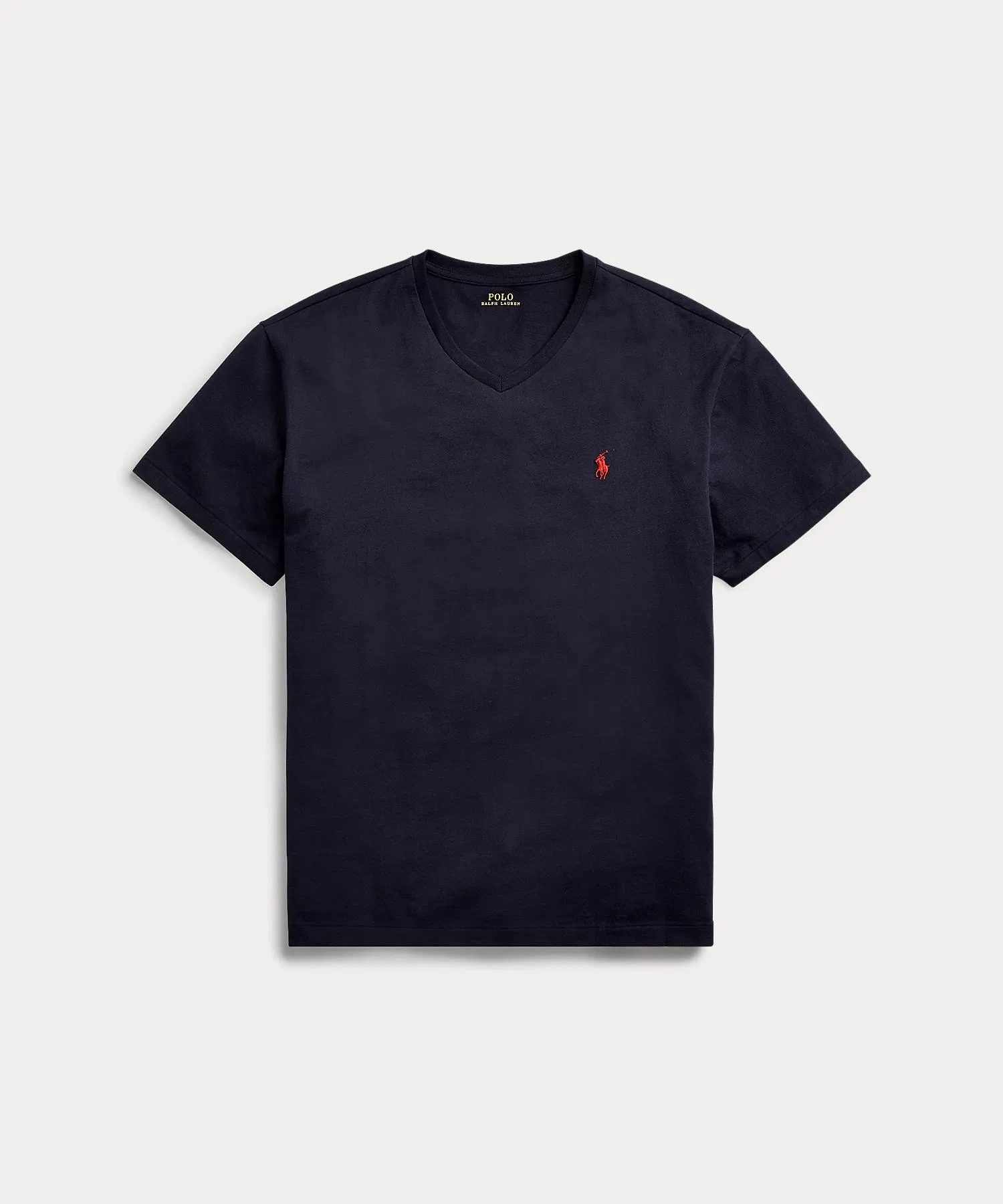 Мужская футболка Polo Ralph Lauren с V-образным вырезом — фото 2