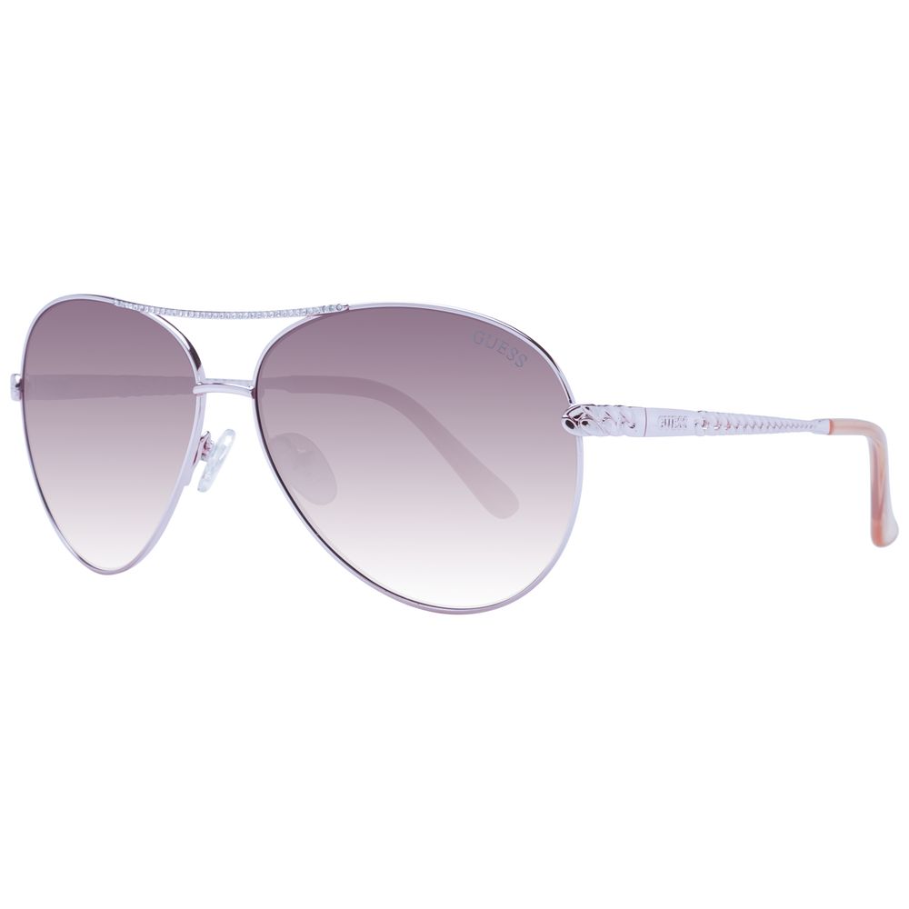 

Женские солнцезащитные очки из розового золота Guess, Rose Gold