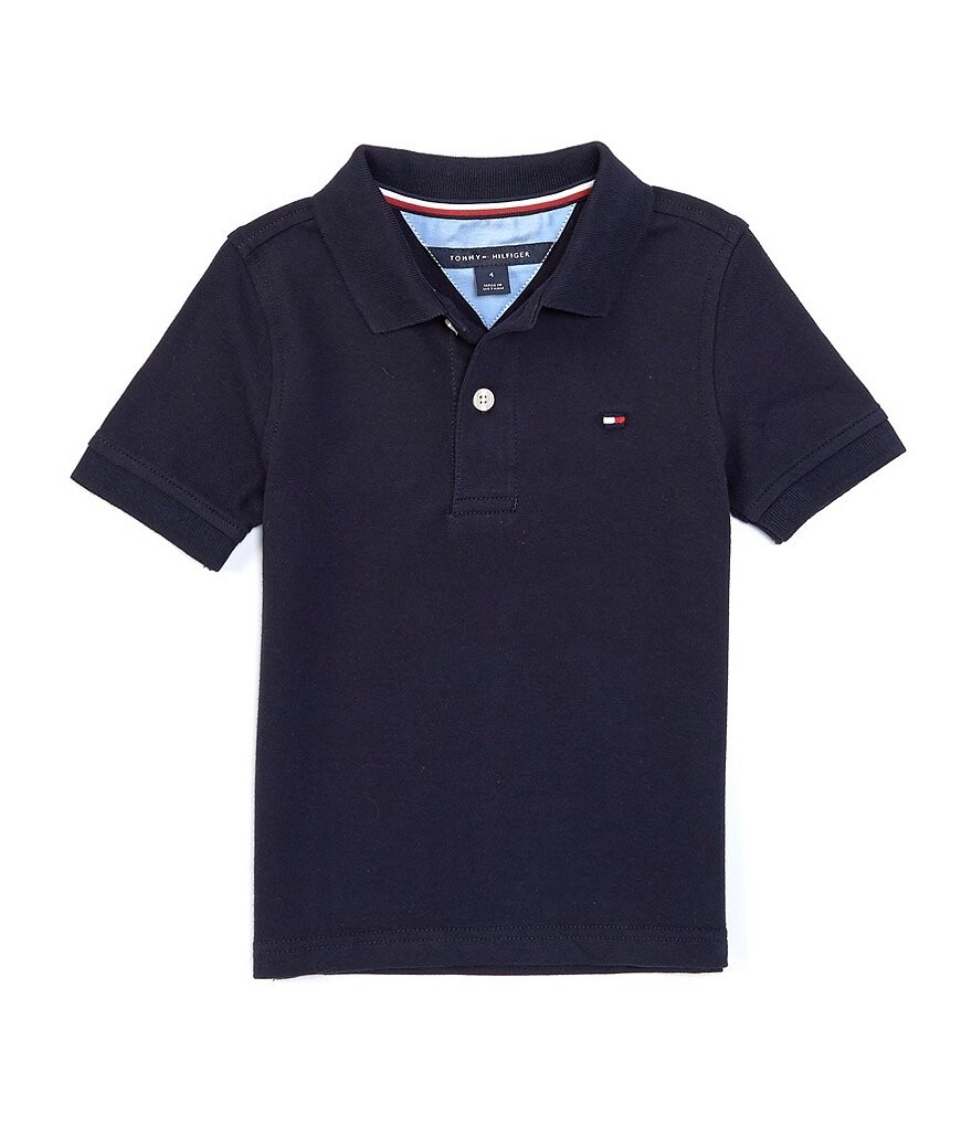 

Рубашка-поло Ivy с короткими рукавами Tommy Hilfiger Little Boys 2T-7, синий