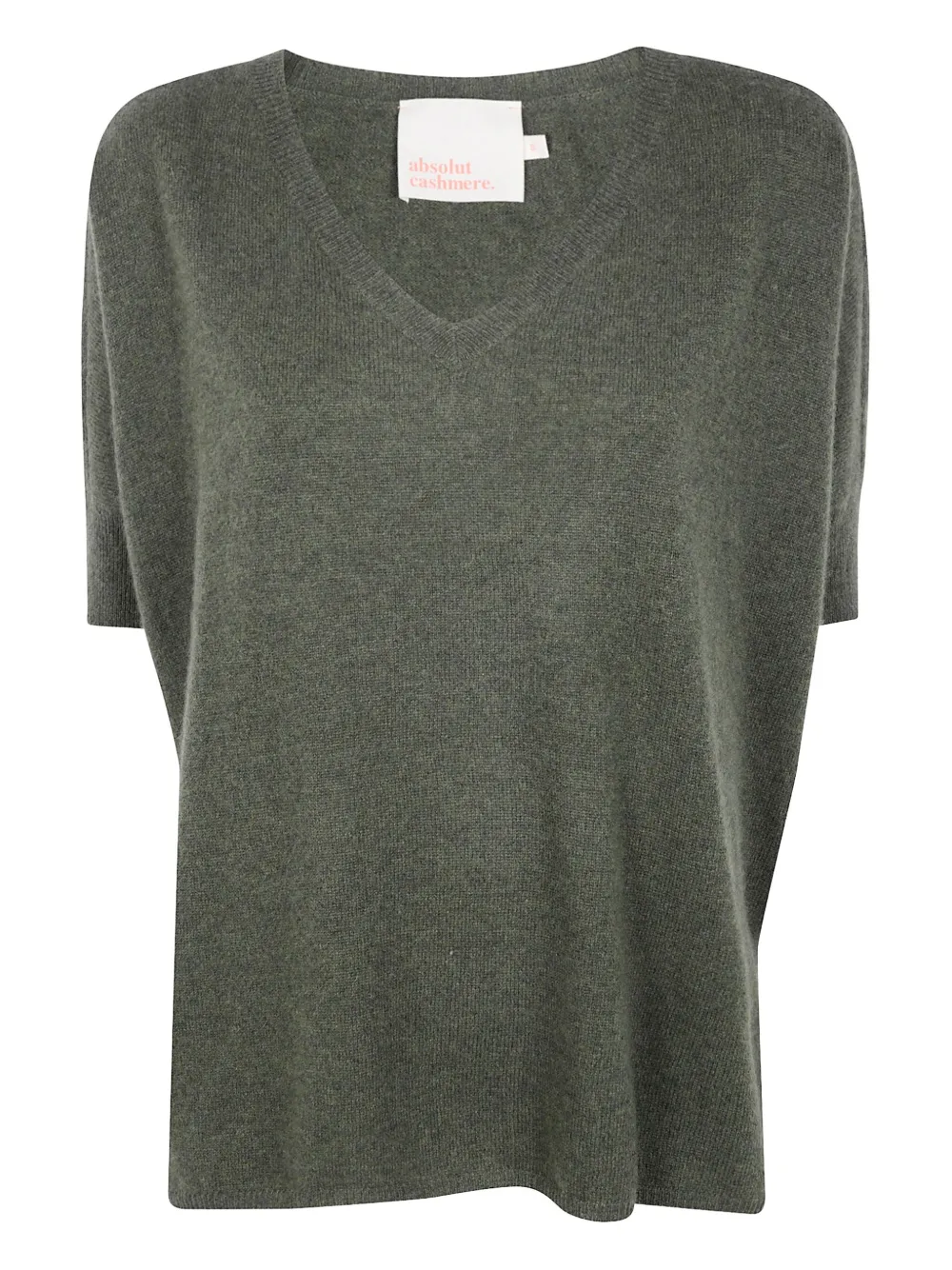 

Свитер с V-образным вырезом Absolut Cashmere, зеленый
