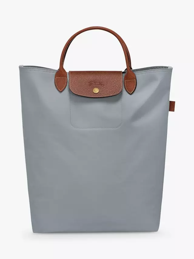 

Сумка тоут Longchamp Le Pliage M, цвет steel