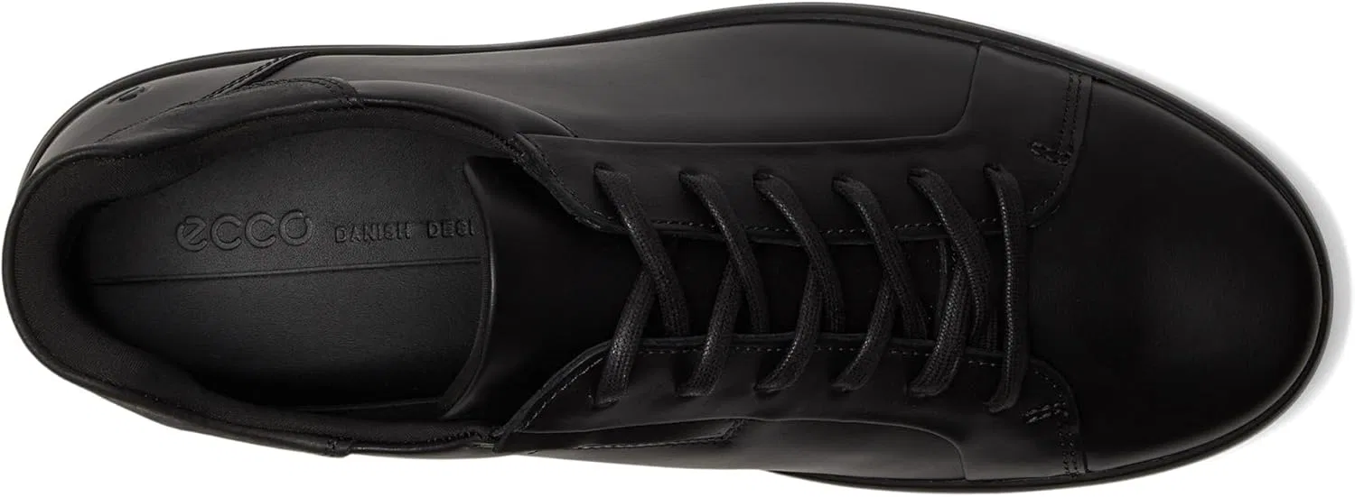Мужские кроссовки ECCO Soft 7 Easy Slip, Black Nubuck — фото 2