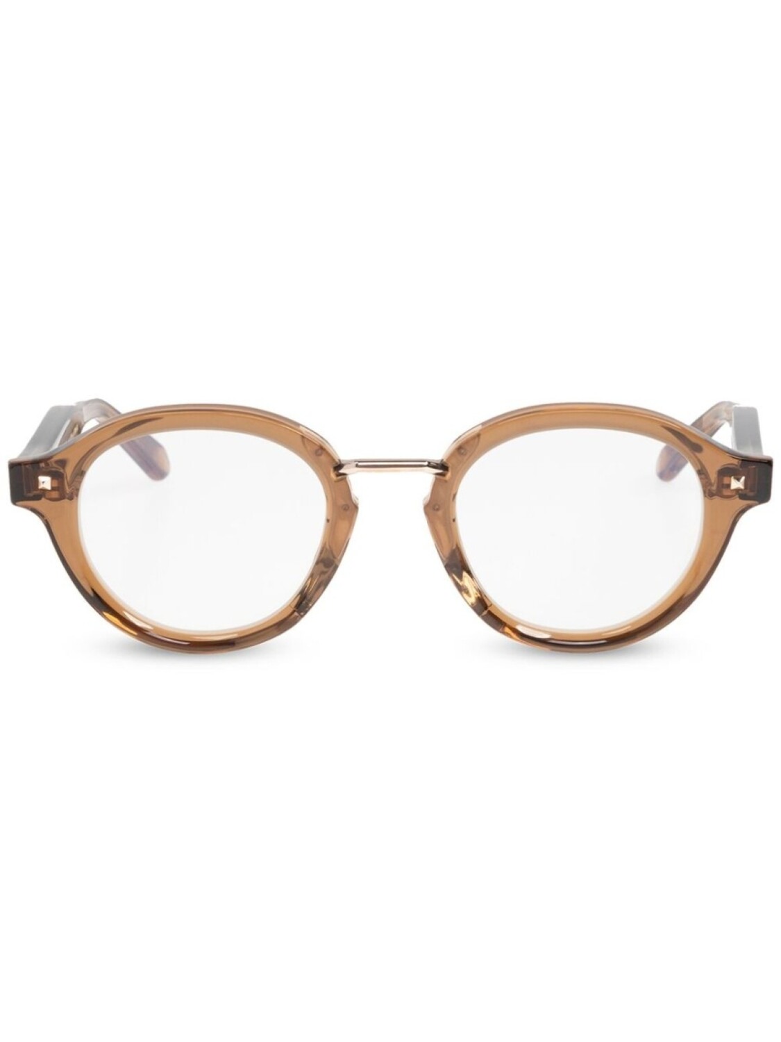 

Очки в круглой оправе VALENTINO GARAVANI EYEWEAR, коричневый