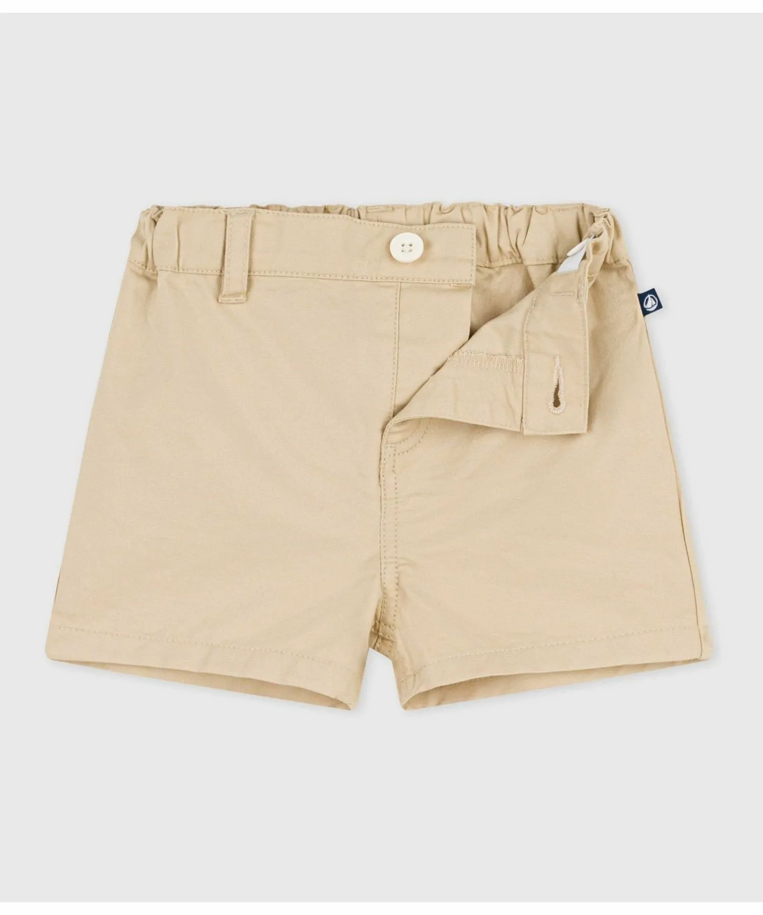 Шорты из саржи PETIT BATEAU, Beige — фото 2
