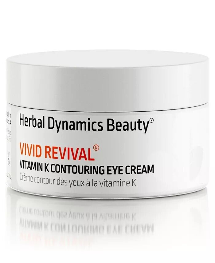 

Осветляющий крем для век с витамином К и зеленым чаем Herbal Dynamics Beauty
