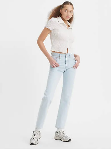 

501 женские джинсы оригинального кроя Levi's, цвет Ice Cloud - Light Wash