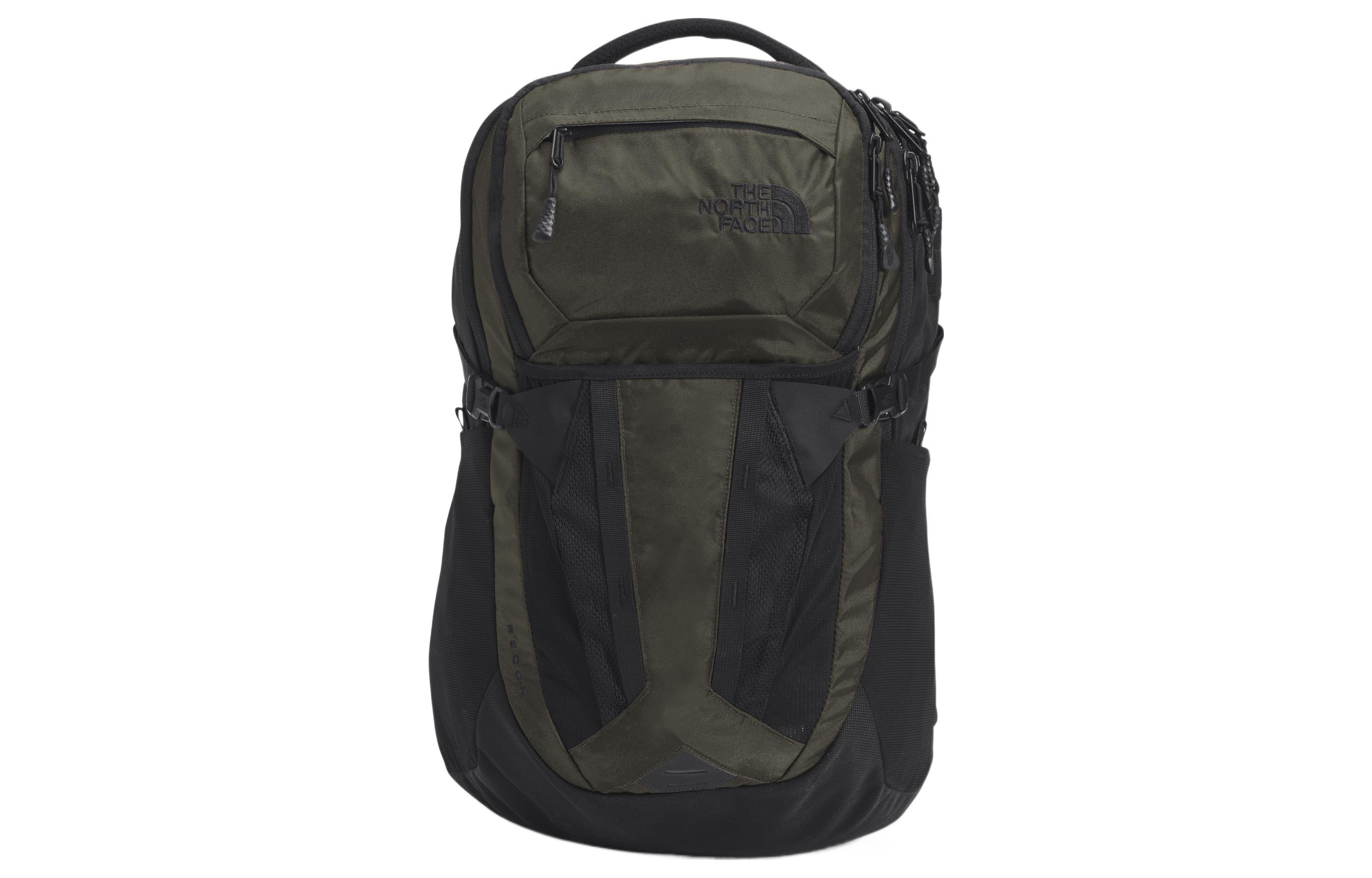 

THE NORTH FACE 28,7-литровый рюкзак двуплечевой походный тканевый зеленый унисекс